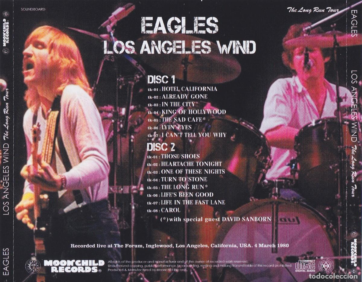 CDs de m&uacute;sica: 2 CDs - EAGLES - Live Los Angeles 1980 - Foto 2