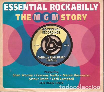 CDs de m&uacute;sica: CD ESSENTIAL ROCKABILLY MGM STORY 2 CD&acute;S - Foto 1