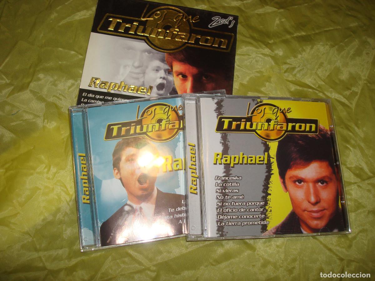CDs de m&uacute;sica: LOS QUE TRIUNFARON : RAPHAEL. 2 CD&acute;S. IMPECABLE - Foto 1