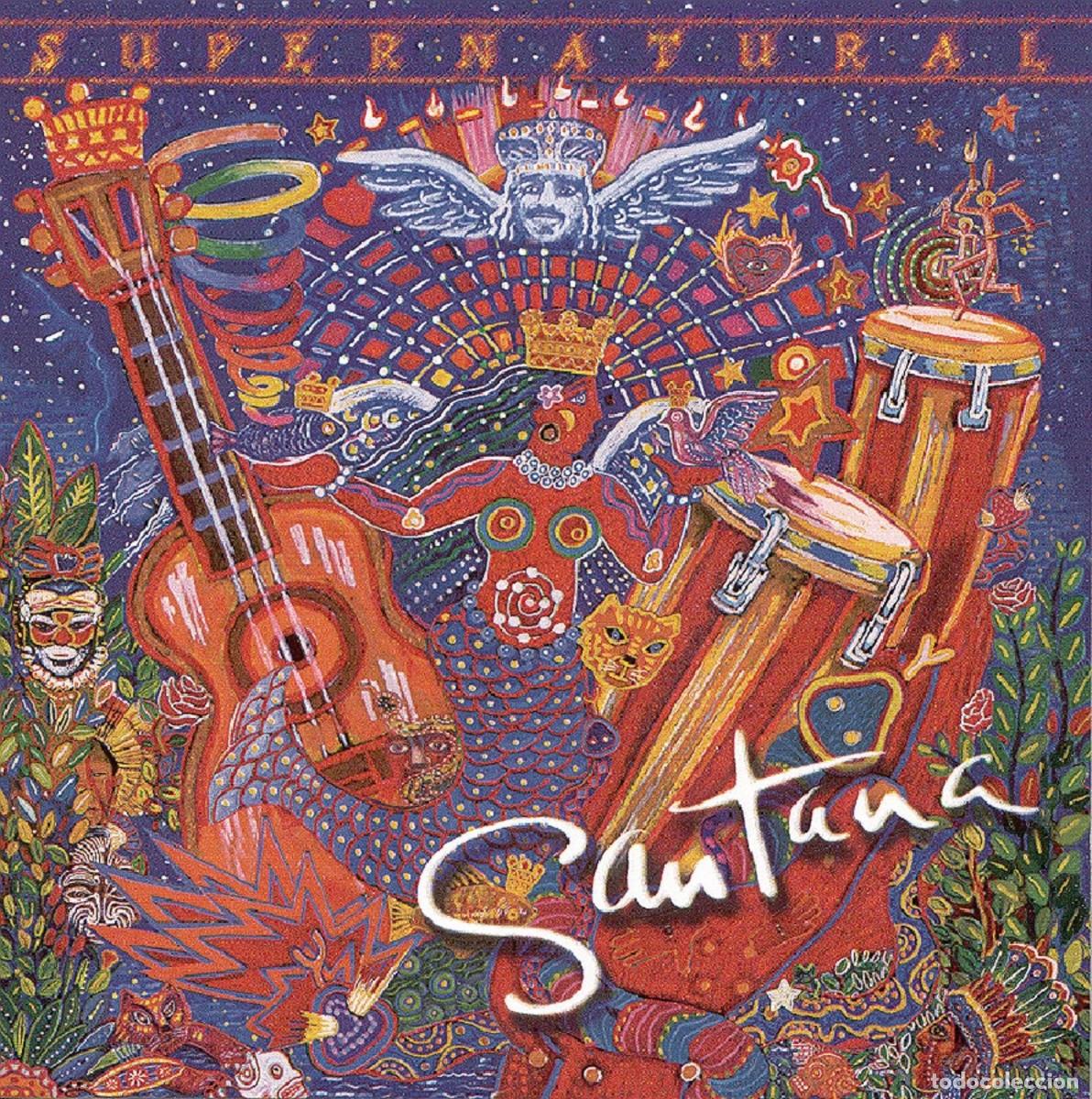 CDs de m&uacute;sica: CD SUPERNATURAL DE CARLOS SANTANA - Foto 1