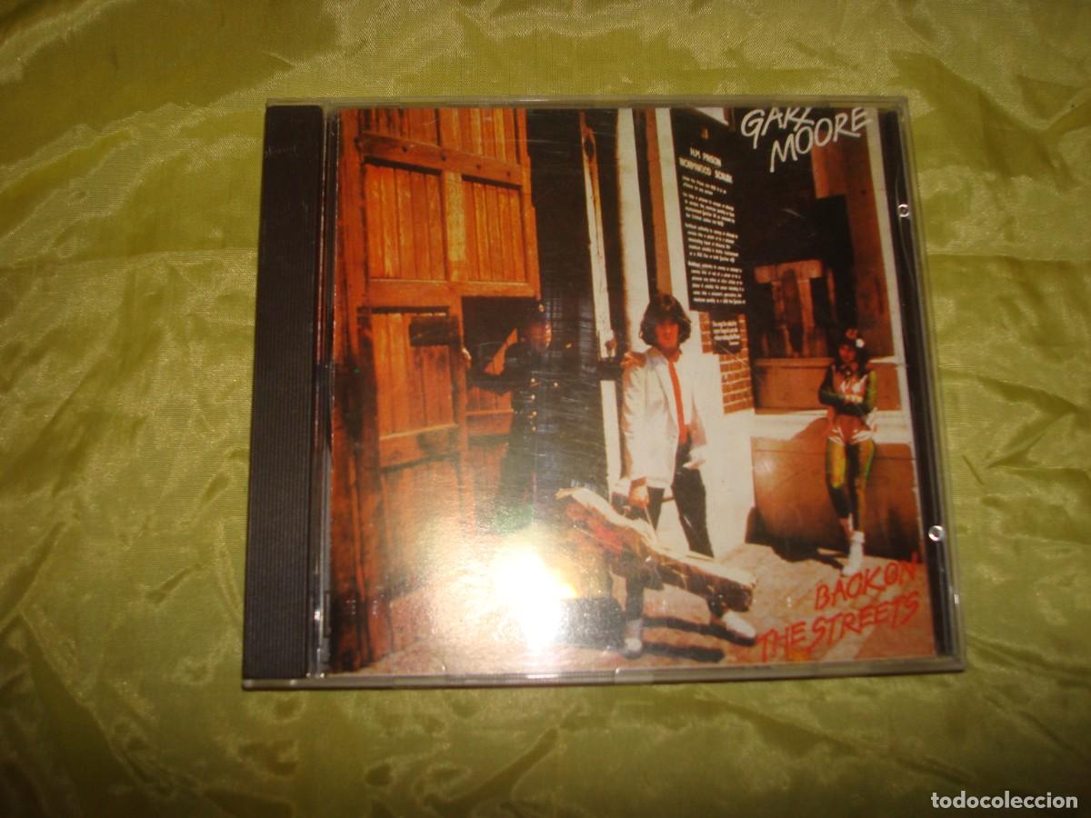 CDs de m&uacute;sica: GARY MOORE. BACK ON THE STREETS. ROCK N&ordm; 9. CD. IMPECABLE - Foto 1