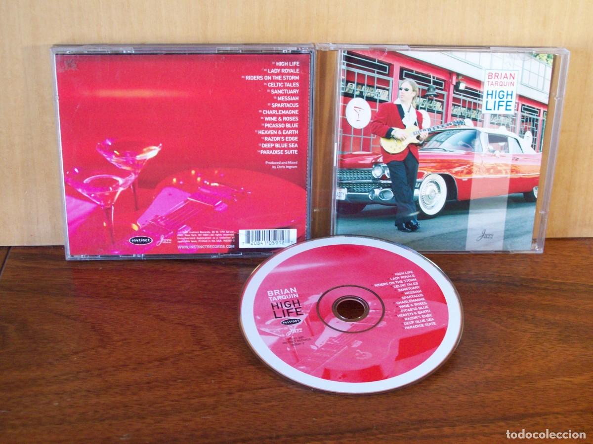 CDs de m&uacute;sica: BRIAN TARQUIN - HIGH LIFE - CD - Foto 1