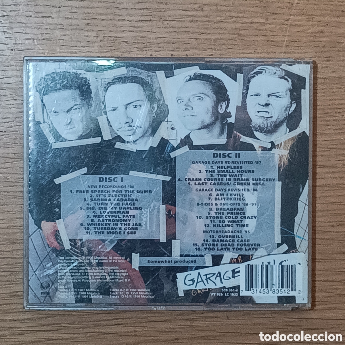 CDs de m&uacute;sica: Metallica 2 CDs Garage INC. - Foto 2