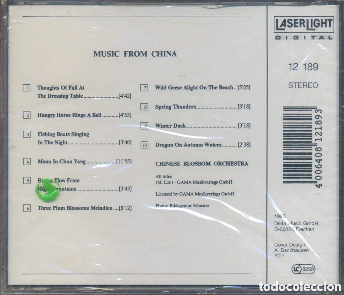 CDs de m&uacute;sica: Music from China (Precintado) - Foto 2