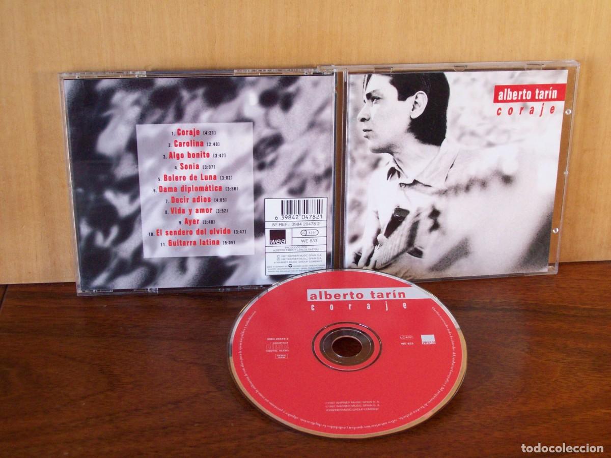 CDs de m&uacute;sica: ALBERTO TARIN - CORAJE - CD -------------------- - Foto 1