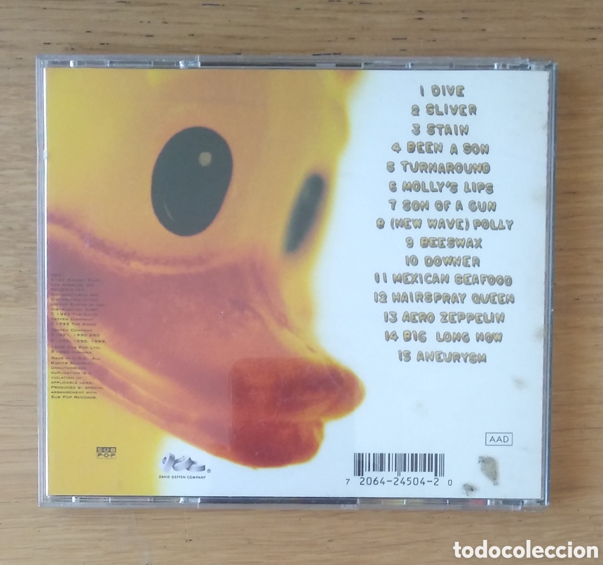 CDs de m&uacute;sica: NIRVANA: &rdquo;INCESTICIDE&rdquo; CD - GRUNGE - ROCK - Foto 2