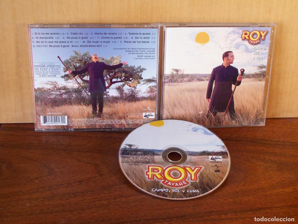 CDs de m&uacute;sica: ROY TAVARE - CAMPO, SOL Y LUNA - CD - Foto 1