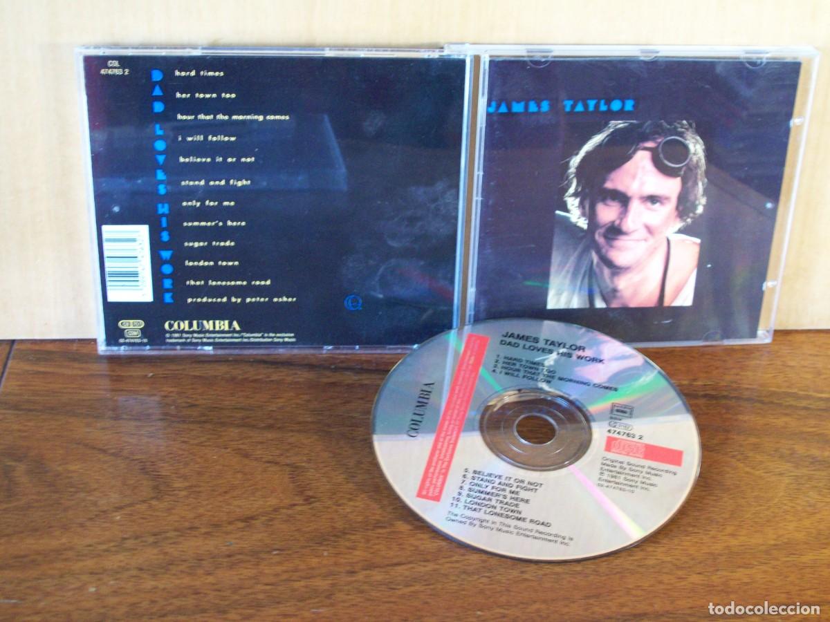 CDs de m&uacute;sica: JAMES TAYLOR - DAD LOVES HIS WORK - CD - Foto 1