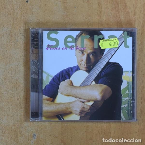 CDs de m&uacute;sica: JOAN MANUEL SERRAT - VERSOS EN LA BOCA - CD - Foto 1