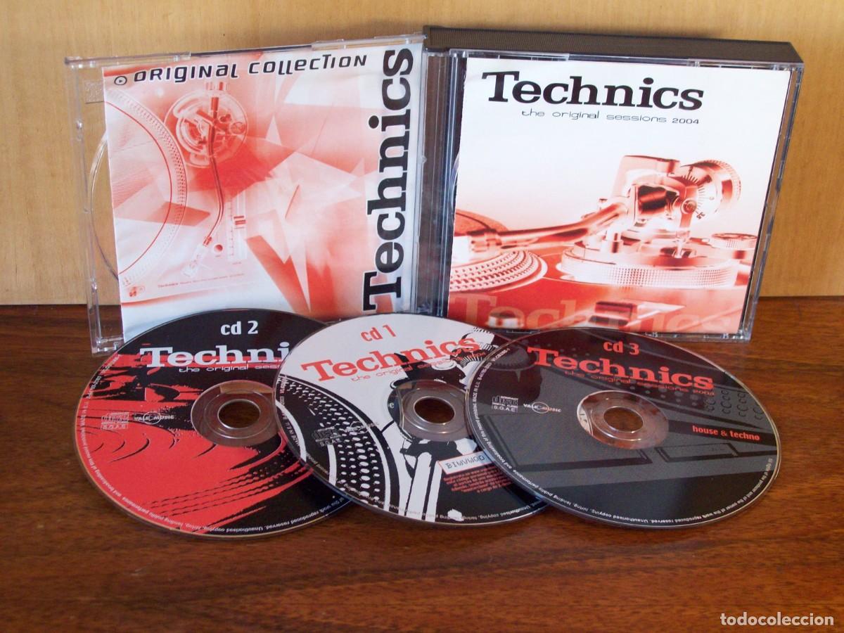 CDs de m&uacute;sica: TECHNICS - THE ORIGINAL SESSIONS 2004 - TRIPLE CD - Foto 1