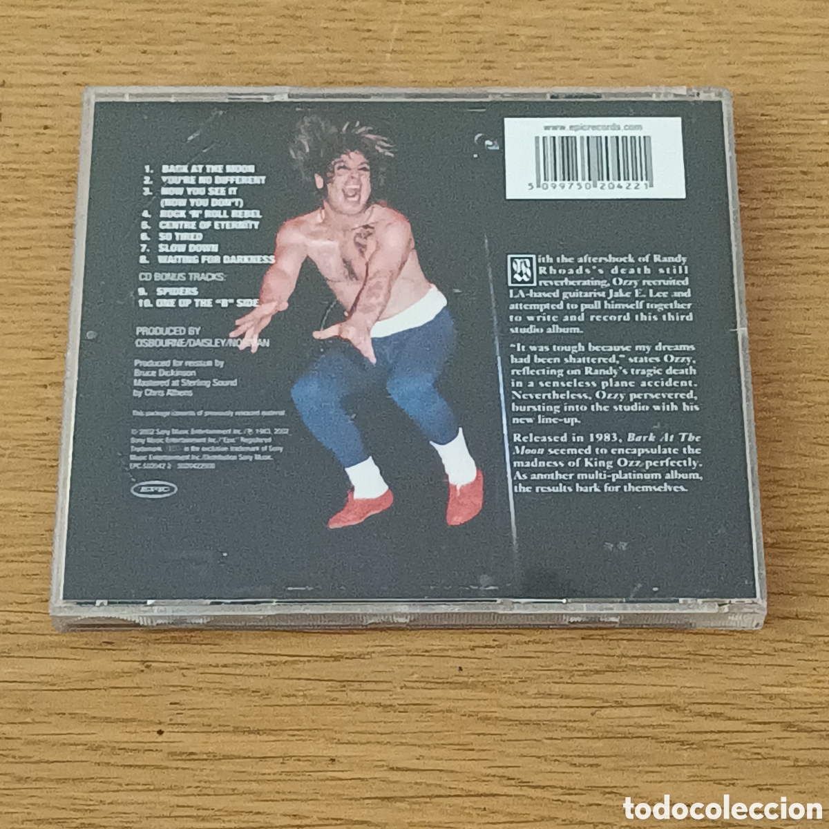 CDs de m&uacute;sica: Ozzy Osbourne CD Bark At The Moon - Foto 2