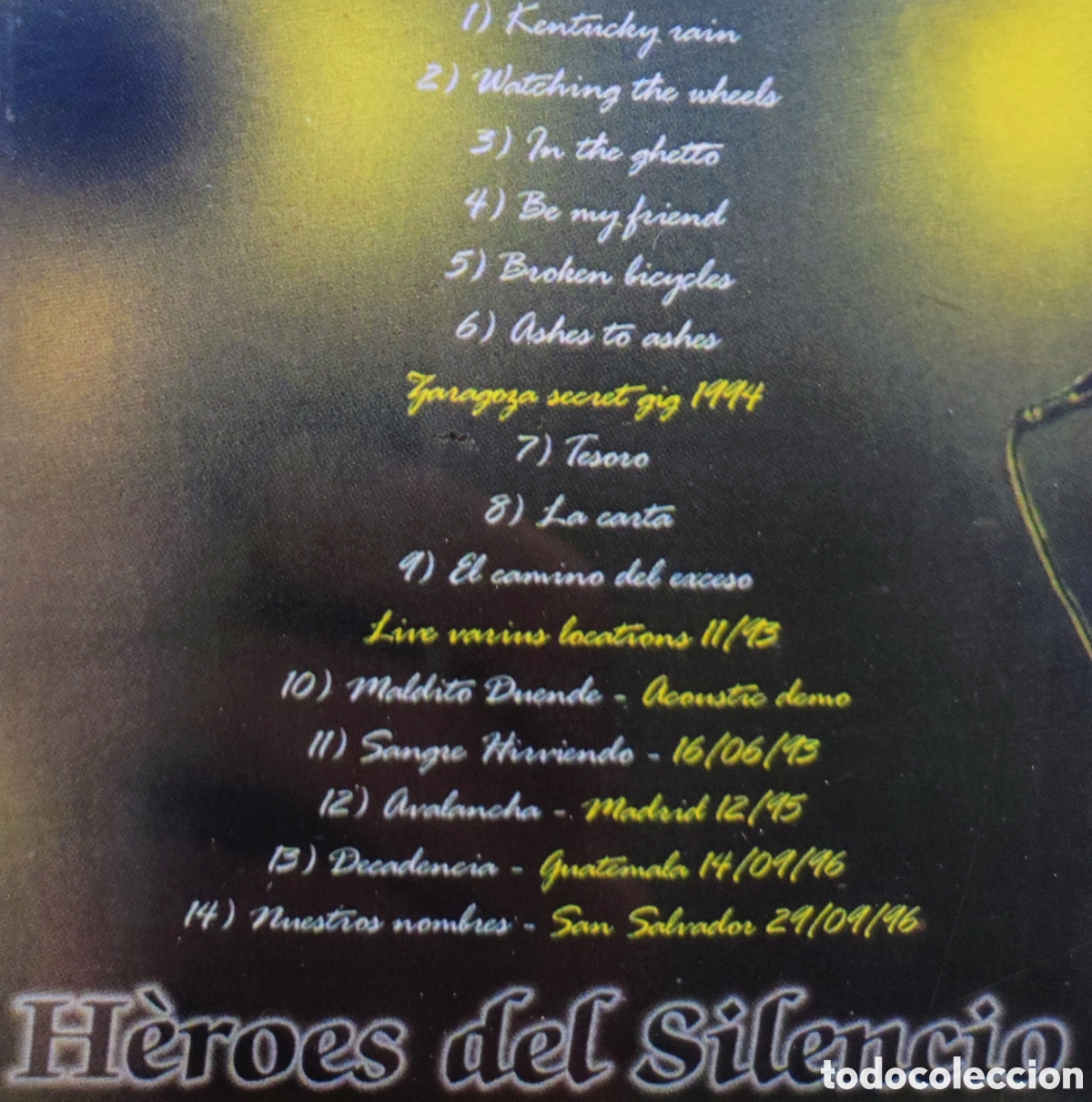 CDs de m&uacute;sica: H&Eacute;ROES DEL SILENCIO - SPANISH RARITIES / CD VERSION PICKWICK - Foto 2