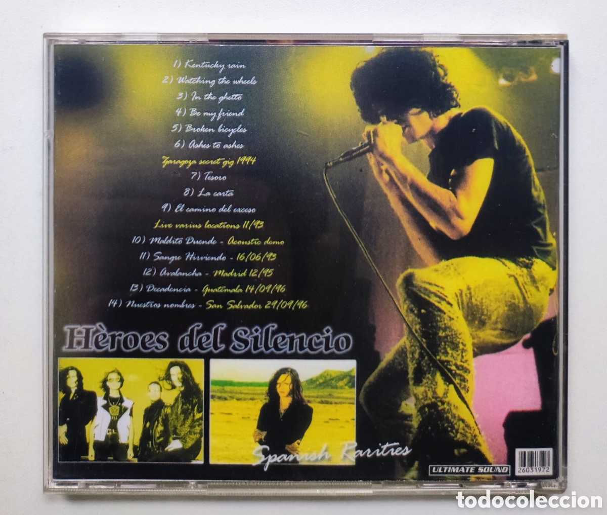 CDs de m&uacute;sica: H&Eacute;ROES DEL SILENCIO - SPANISH RARITIES / CD VERSION PICKWICK - Foto 5