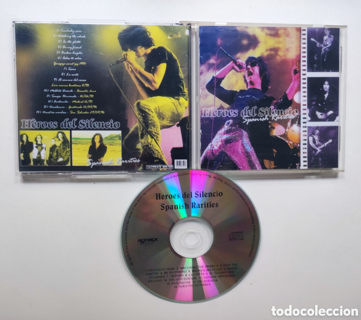 CDs de m&uacute;sica: H&Eacute;ROES DEL SILENCIO - SPANISH RARITIES / CD VERSION PICKWICK - Foto 1