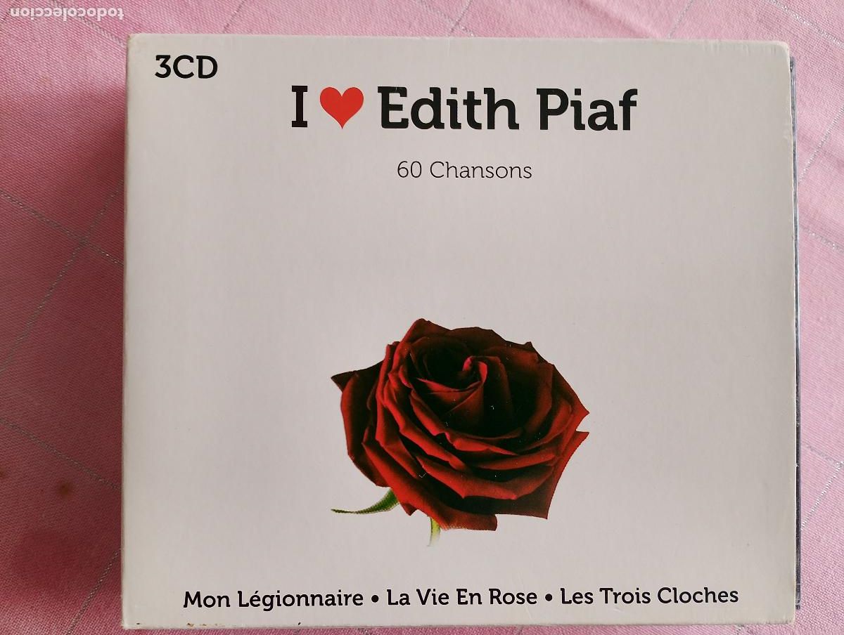 CDs de M&uacute;sica: edith piaf, I Love France 2009 3 cds