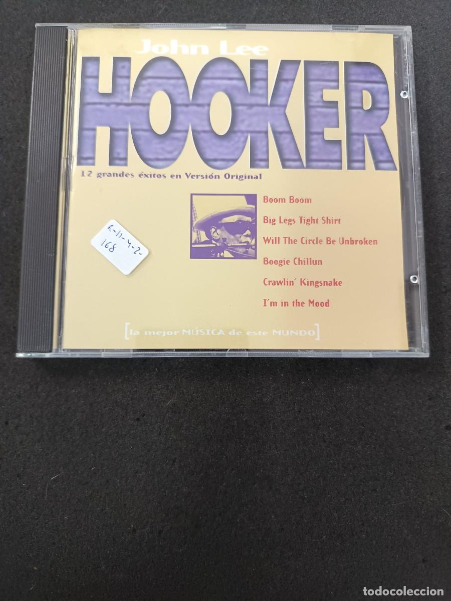 CDs de m&uacute;sica: JOHN LEE HOOKER. 12 GRANDES &Eacute;XITOS EN VERSI&Oacute;N ORIGINAL - Foto 1