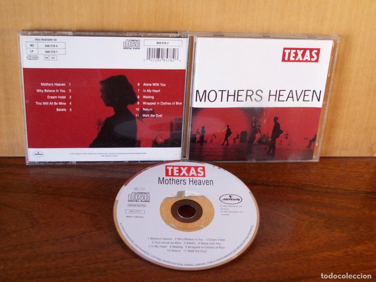 CDs de m&uacute;sica: TEXAS - MOTHERS HEAVEN - CD - Foto 1