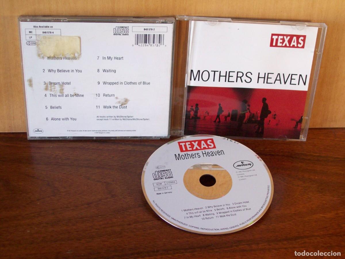 CDs de m&uacute;sica: TEXAS - MOTHERS HEAVEN - CD - Foto 1