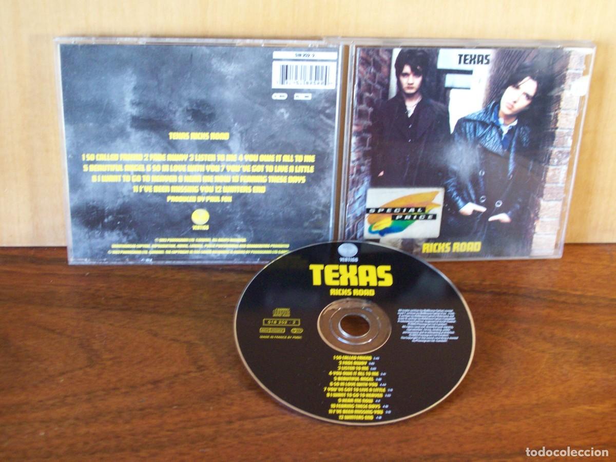 CDs de m&uacute;sica: TEXAS - RICKS ROADS - CD - Foto 1