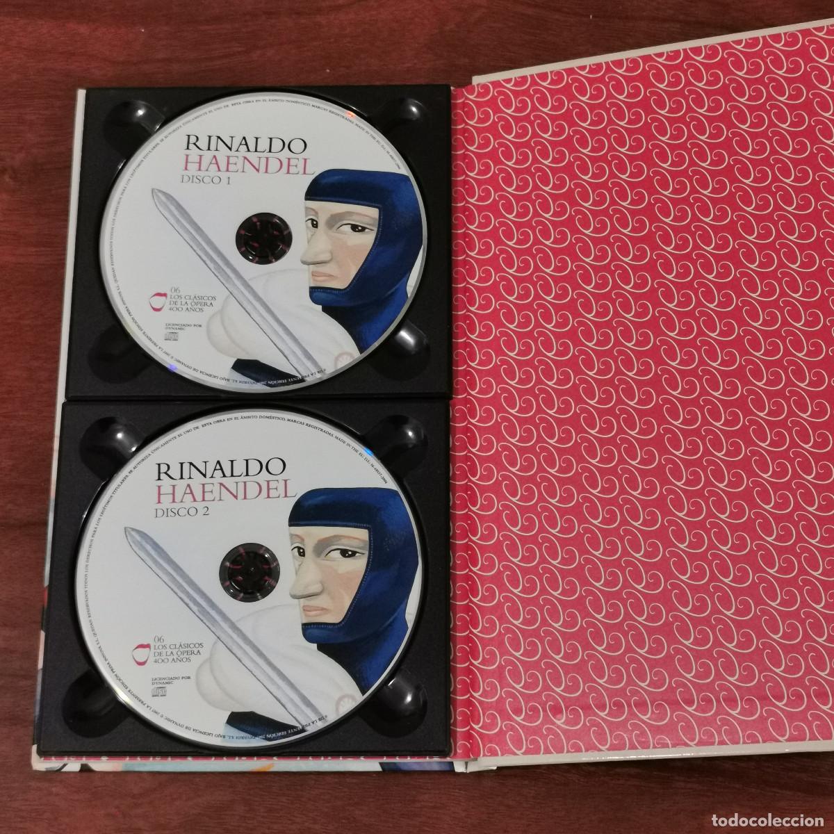 CDs de m&uacute;sica: Pack: HAENDEL &ndash; RINALDO (&Oacute;pera) &ndash; 2 CD + libreto - Foto 2