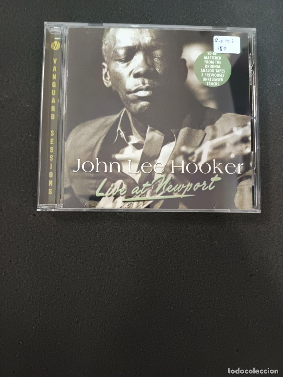 CDs de m&uacute;sica: JOHN LEE HOOKER. LIVE AT NEWPORT - Foto 1