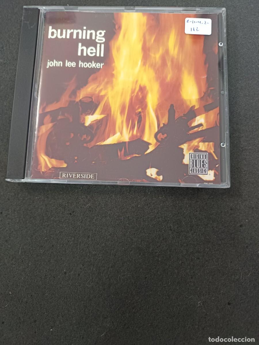 CDs de m&uacute;sica: JOHN LEE HOOKER. BURNING HELL - Foto 1