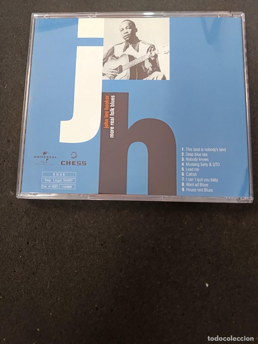 CDs de m&uacute;sica: JOHN LEE HOOKER. MORE REAL FOLK BLUES - Foto 2