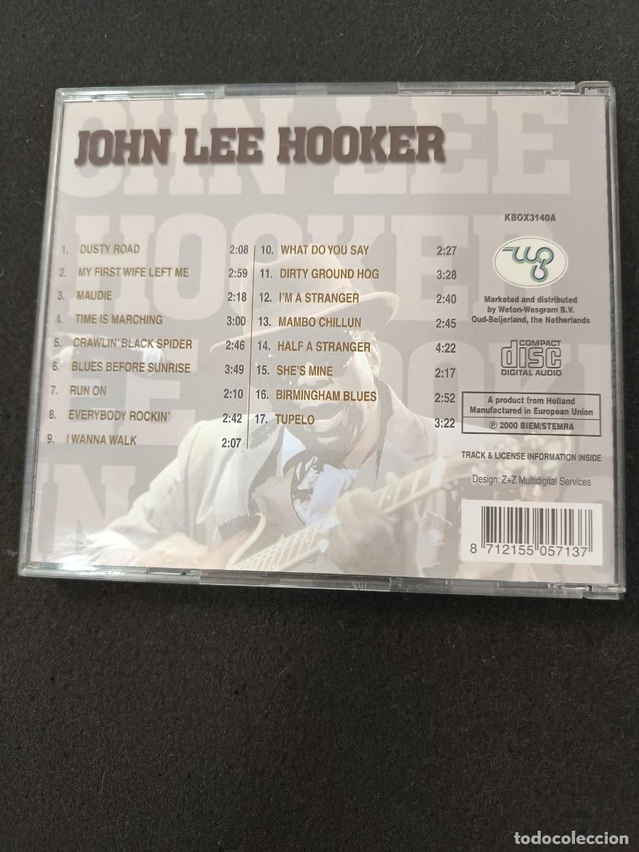 CDs de m&uacute;sica: JOHN LEE HOOKER. DUSTY ROAD - Foto 2