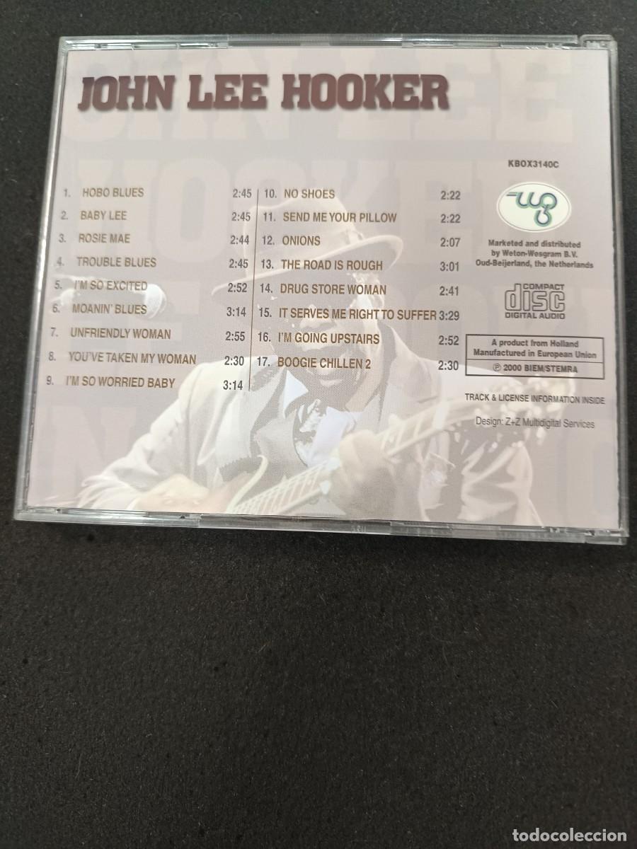 CDs de m&uacute;sica: JOHN LEE HOOKER. (HOBO BLUES). CD 3 - Foto 2