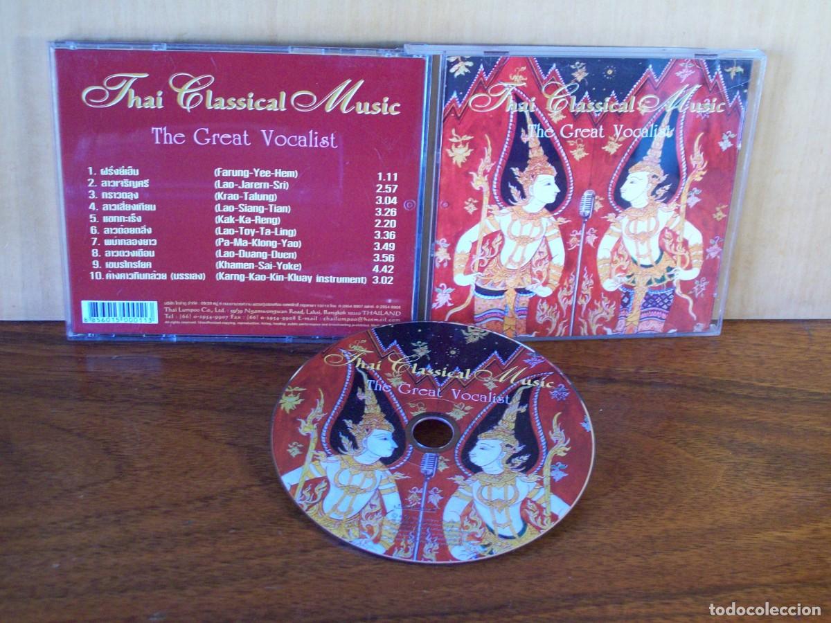 CDs de m&uacute;sica: THAI CLASSICAL MUSIC - THE GREAT VOCALIST - CD - Foto 1