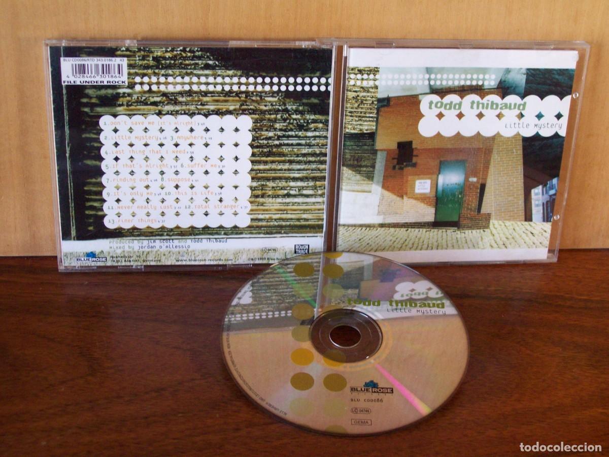 CDs de m&uacute;sica: TODD THIBAUD - LITTLE MYSTERY - CD - Foto 1