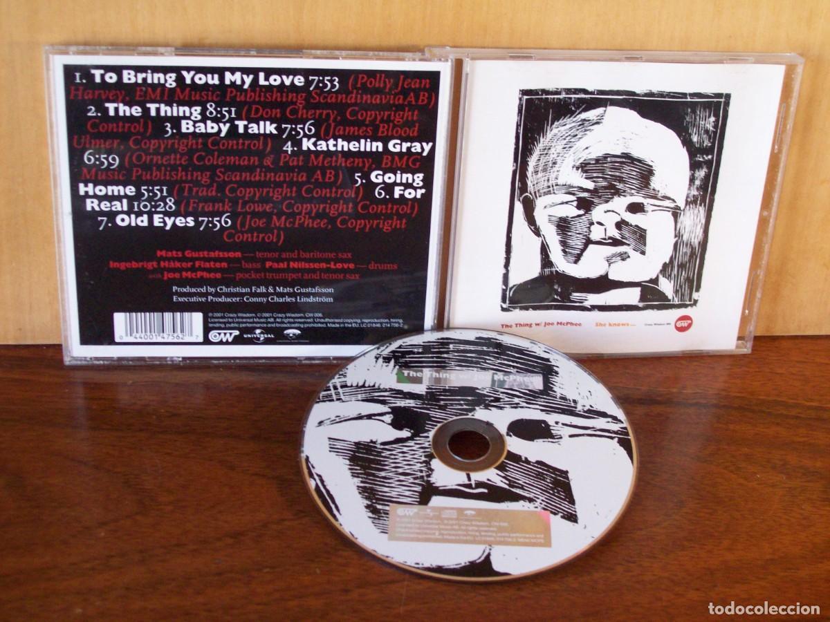 CD de Música: THE THING W/ JOE McPHEE - SHE KNOWS - CD