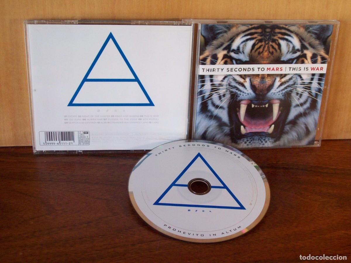 CDs de m&uacute;sica: THIRTY SECONDS TO MARS - THIS IS WAR - CD - Foto 1