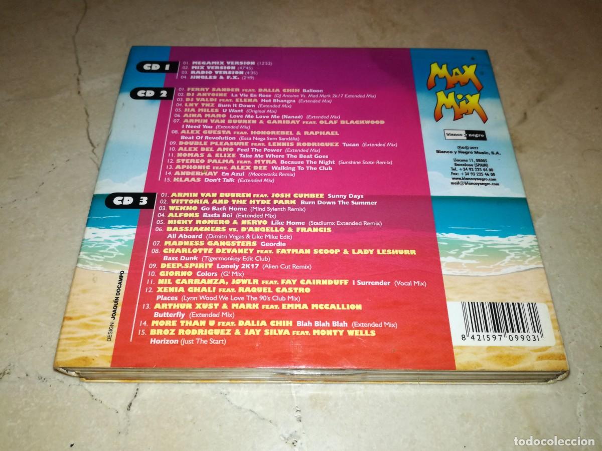 CDs de m&uacute;sica: MAX MIX 2017-MIXED BY DJ TEDU-DIGIPACK CON 3 CDs-RARO - Foto 2