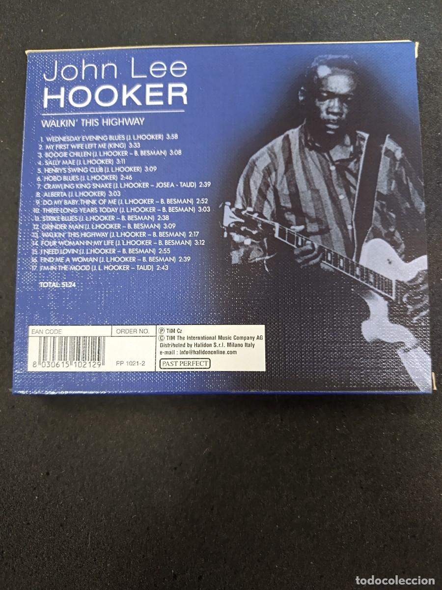 CDs de m&uacute;sica: JOHN LEE HOOKER. WALKIN THIS HIGHWAY - Foto 2