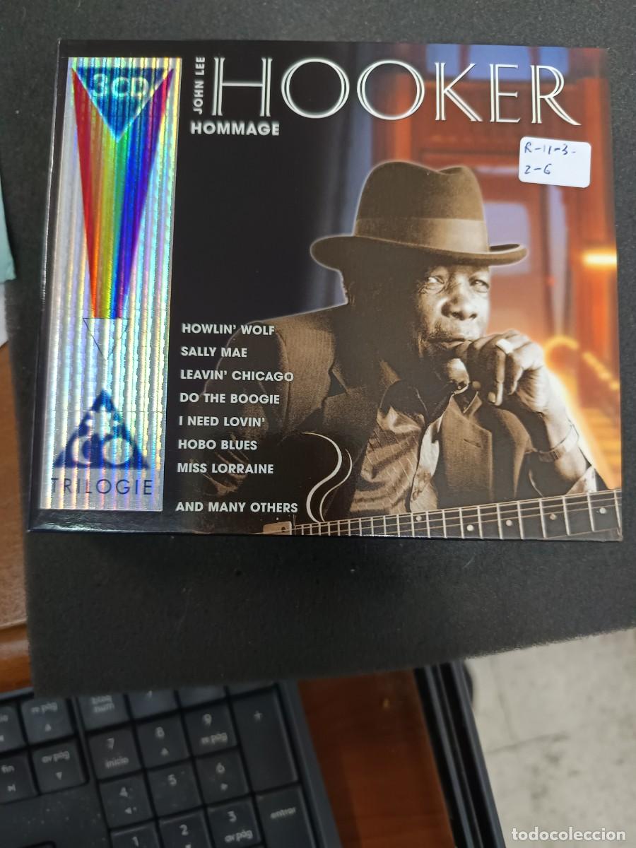 CDs de m&uacute;sica: 3 CD. JOHN LEE HOOKER HOMMAGE. (TRILOGIE) - Foto 1