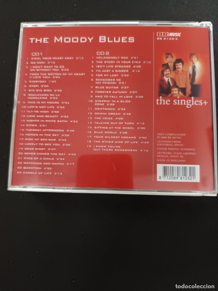 CDs de m&uacute;sica: 2 CD BOX. THE MOODY BLUES. THE SINGLES+ - Foto 2