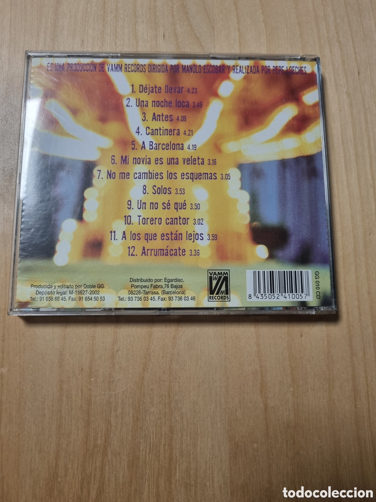 CDs de m&uacute;sica: SCD170 manolo escobar CD SEGUNDAMANO - Foto 2