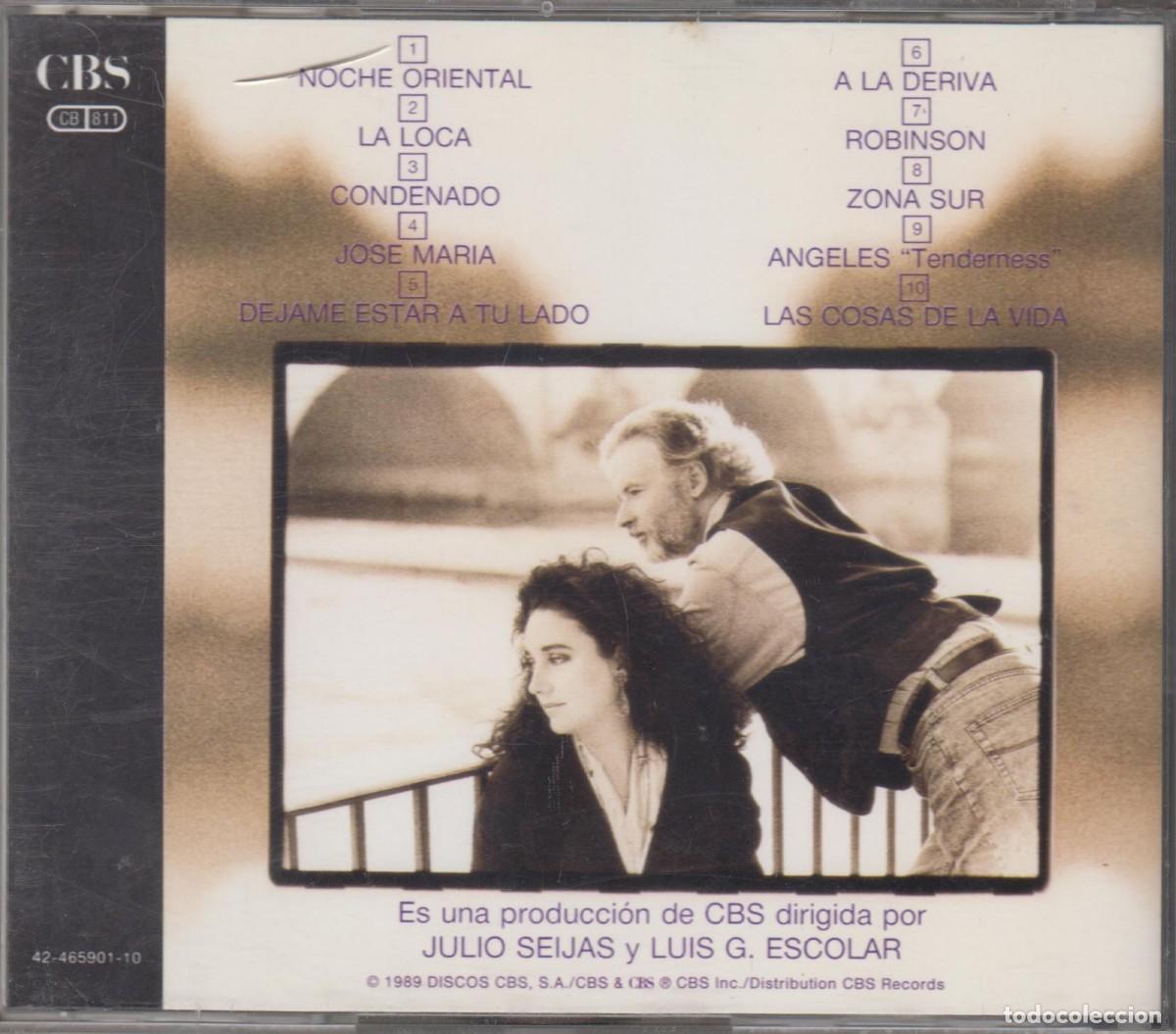 CDs de m&uacute;sica: Sergio Y Est&iacute;baliz cd De Par En Par 1989 CBS - Foto 2