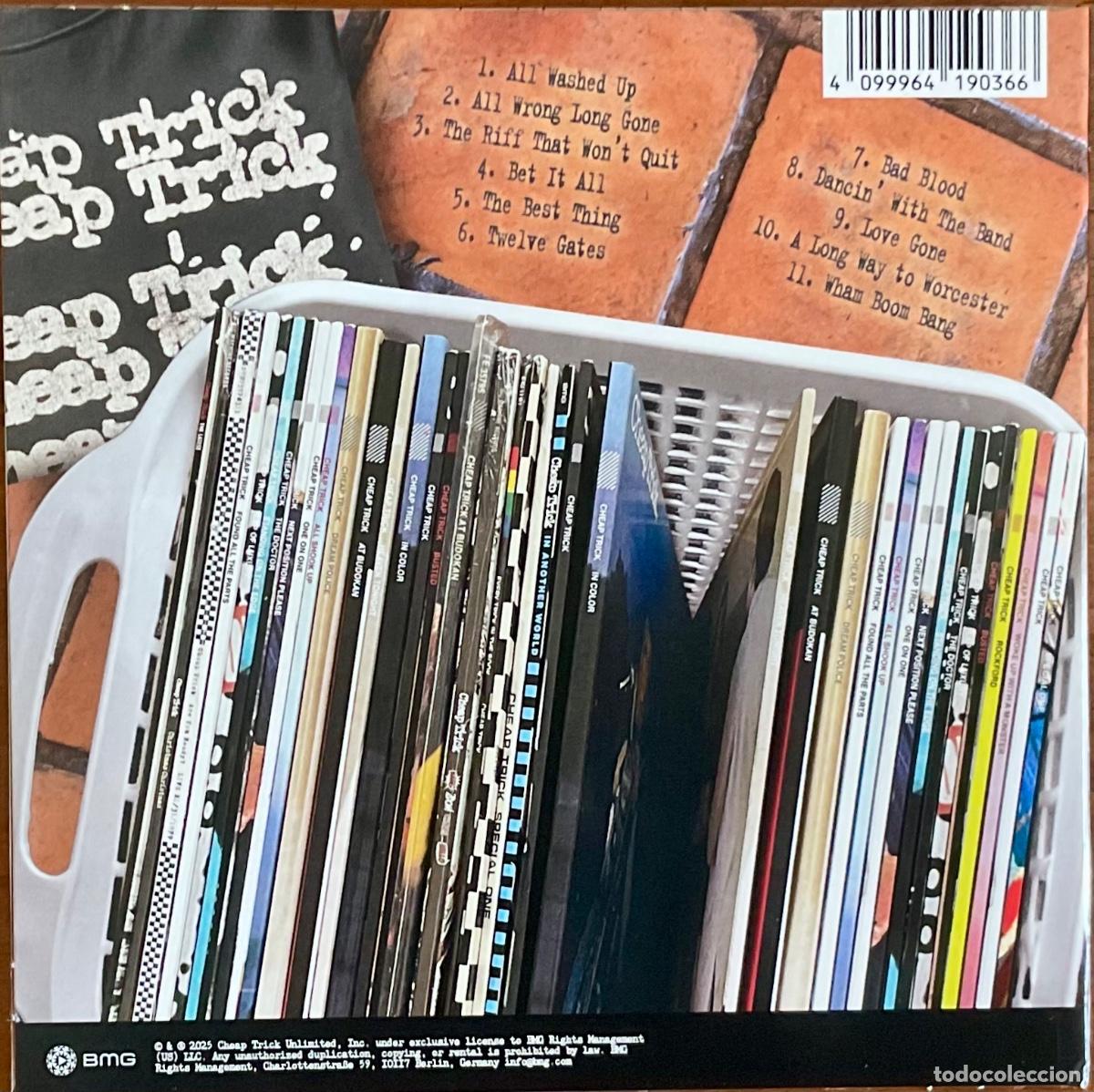 CDs de m&uacute;sica: CHEAP TRICK - ALL WASHED UP - Foto 2