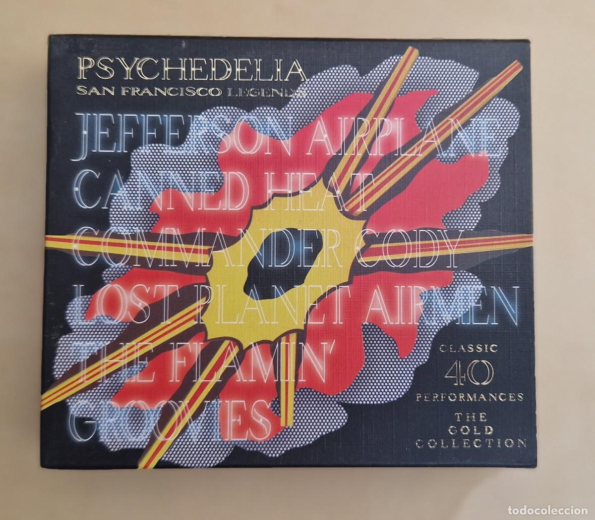 CDs de m&uacute;sica: PSYCHEDELIA SAN FRANCISCO LEGENDS 2CD 1998 RETRO EU - Foto 2