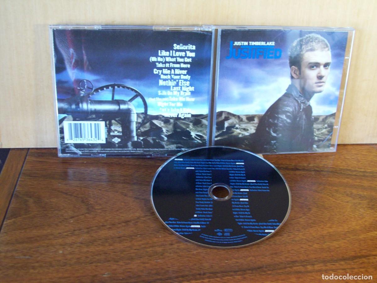 CDs de m&uacute;sica: JUSTIN TIMBERLAKE - JUSTIFIED - CD - Foto 1