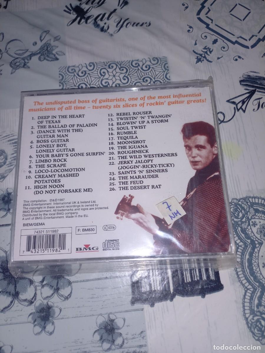 CDs de m&uacute;sica: DUANE EDDY. BOSS GUITAR. BMG, 1997. CD. - Foto 2