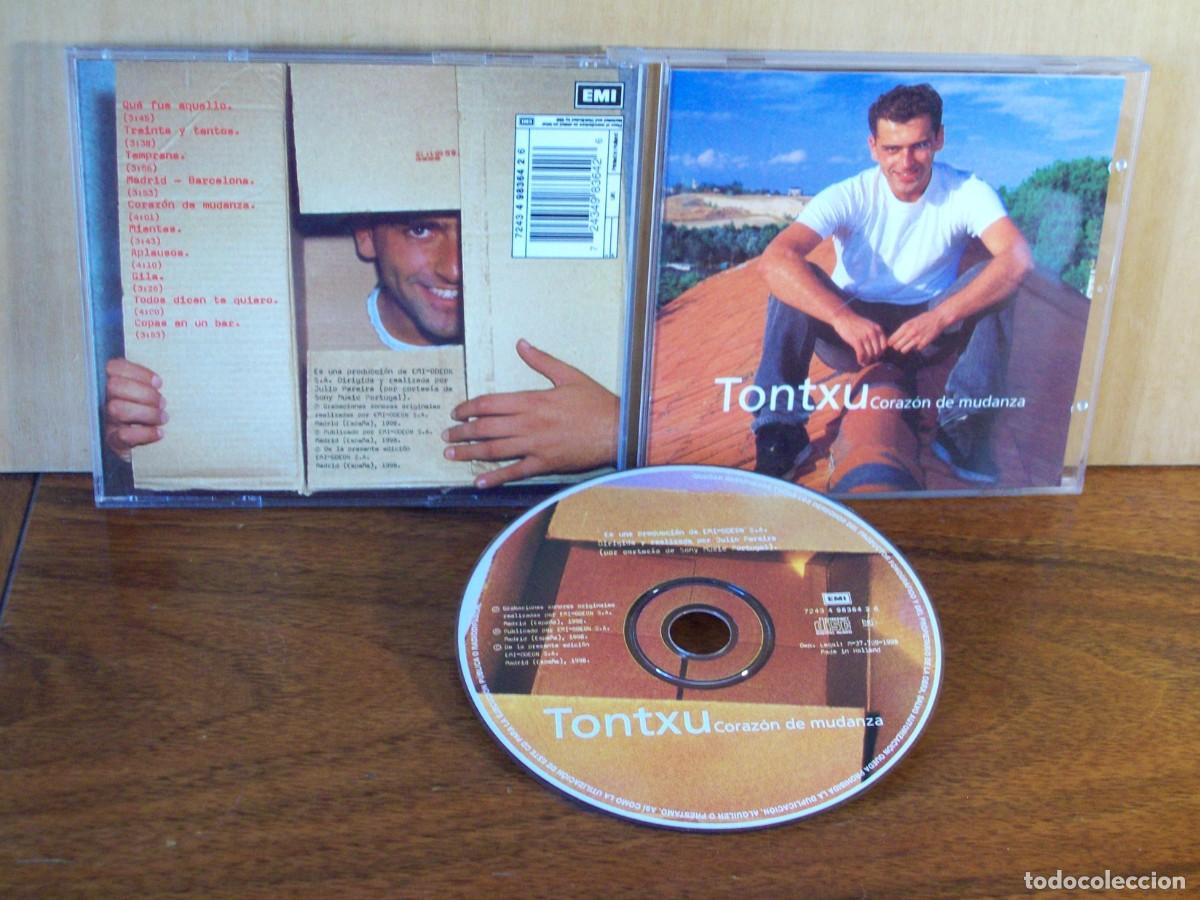 CDs de m&uacute;sica: TONTXU - CORAZON DE MUDANZA - CD - Foto 1