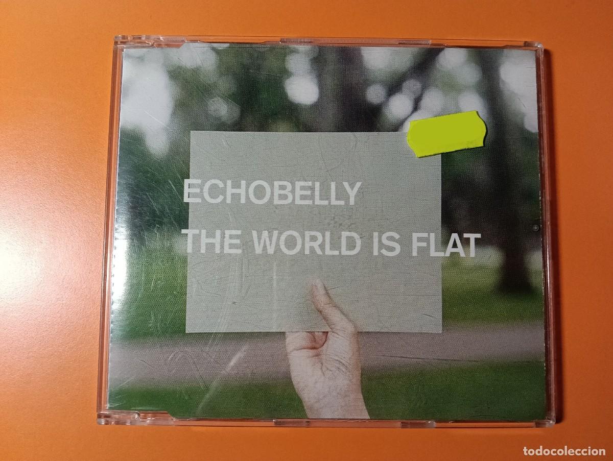 CDs de m&uacute;sica: CD SINGLE ECHOBELLY - THE WORLD IS FLAT (Epic, 1997) - Foto 1