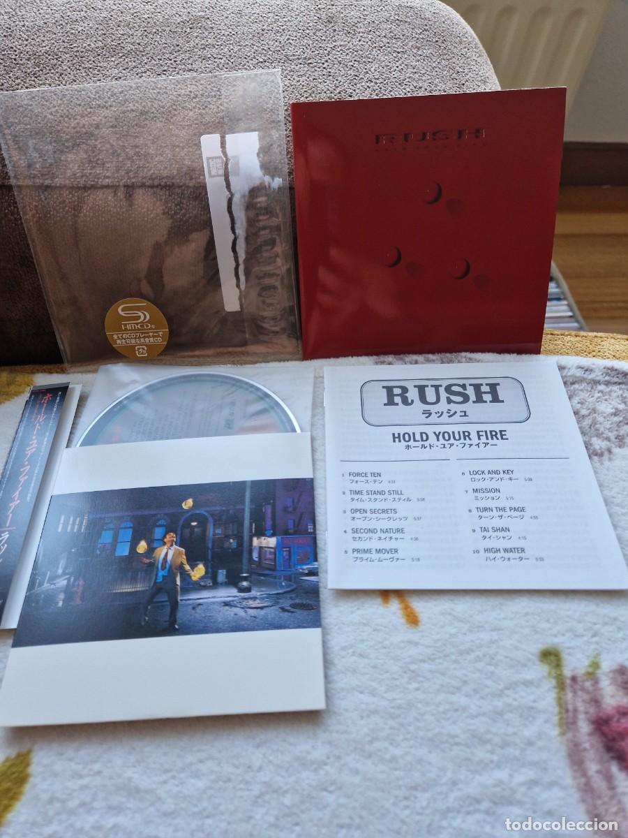 CDs de m&uacute;sica: RUSH &rdquo;Hold Your Fire&rdquo; HMCD Japon - Foto 4