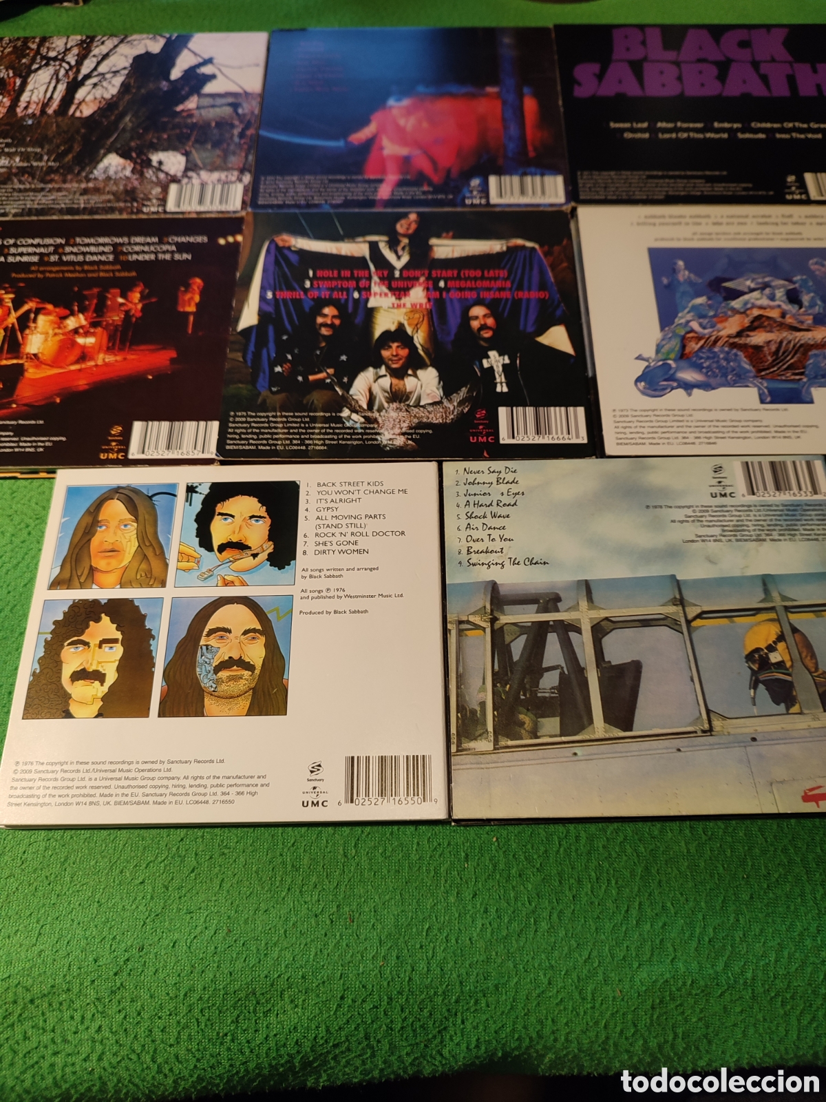 CDs de m&uacute;sica: Black Sabbath - Los sietes primeros CDs - Foto 2