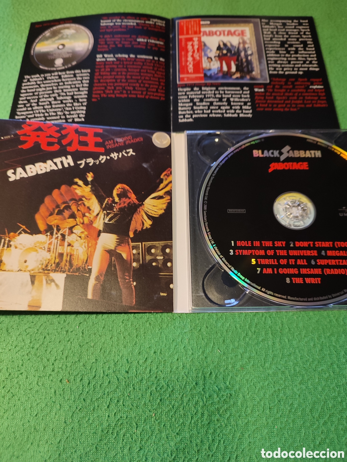 CDs de m&uacute;sica: Black Sabbath - Los sietes primeros CDs - Foto 7