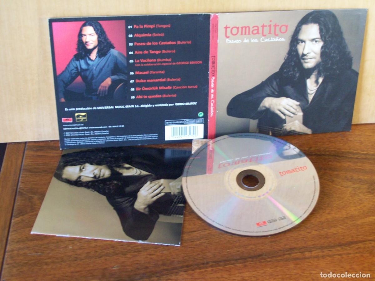 CDs de m&uacute;sica: TOMATITO - PASEO DE LOS CASTA&Ntilde;OS - CD DIGIPACK CON LIBRETO - Foto 1