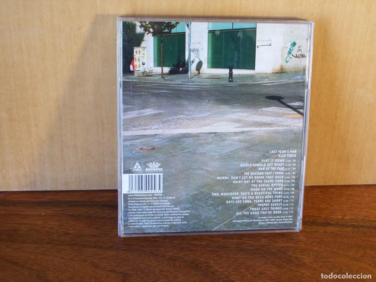 CDs de m&uacute;sica: ALEX TORIO - LAST YEARS MAN - CD - Foto 2
